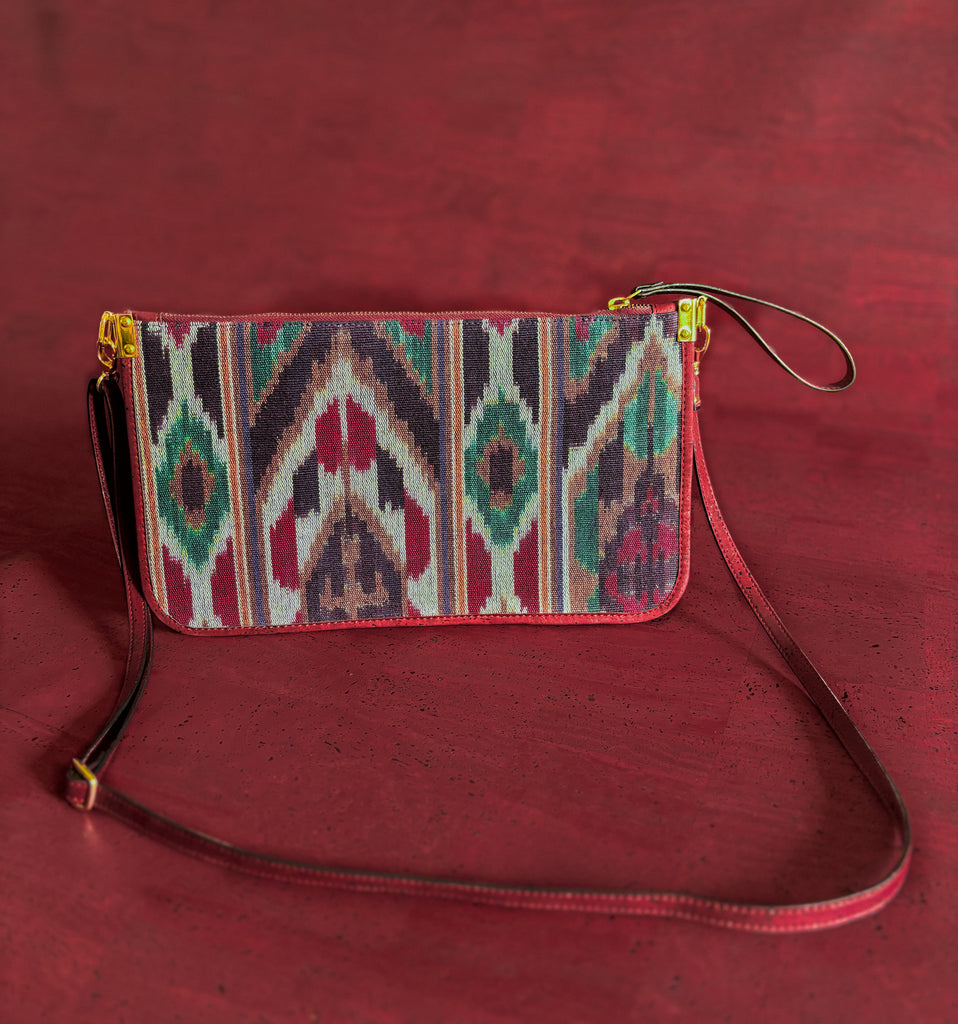 Everywhere Bag with ikat and cork | JULAHAS