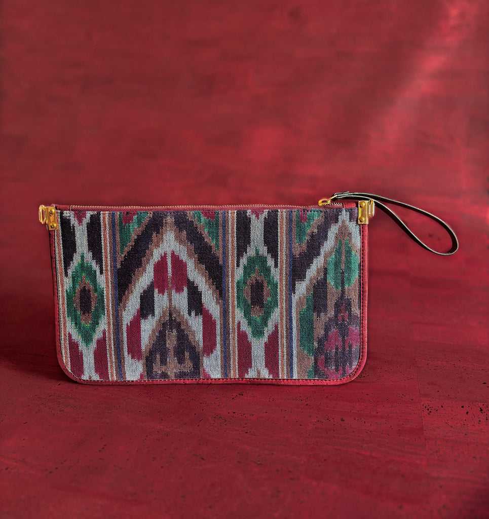 Everywhere Bag with ikat and cork | JULAHAS