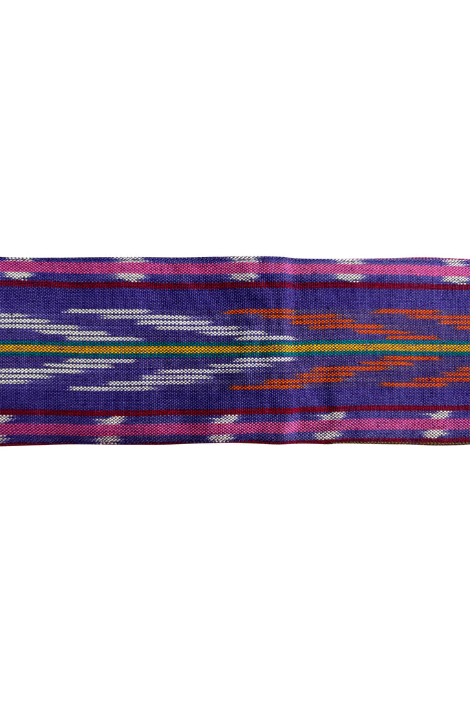 Cotton Ikat fabric obi wrap belt | JULAHAS