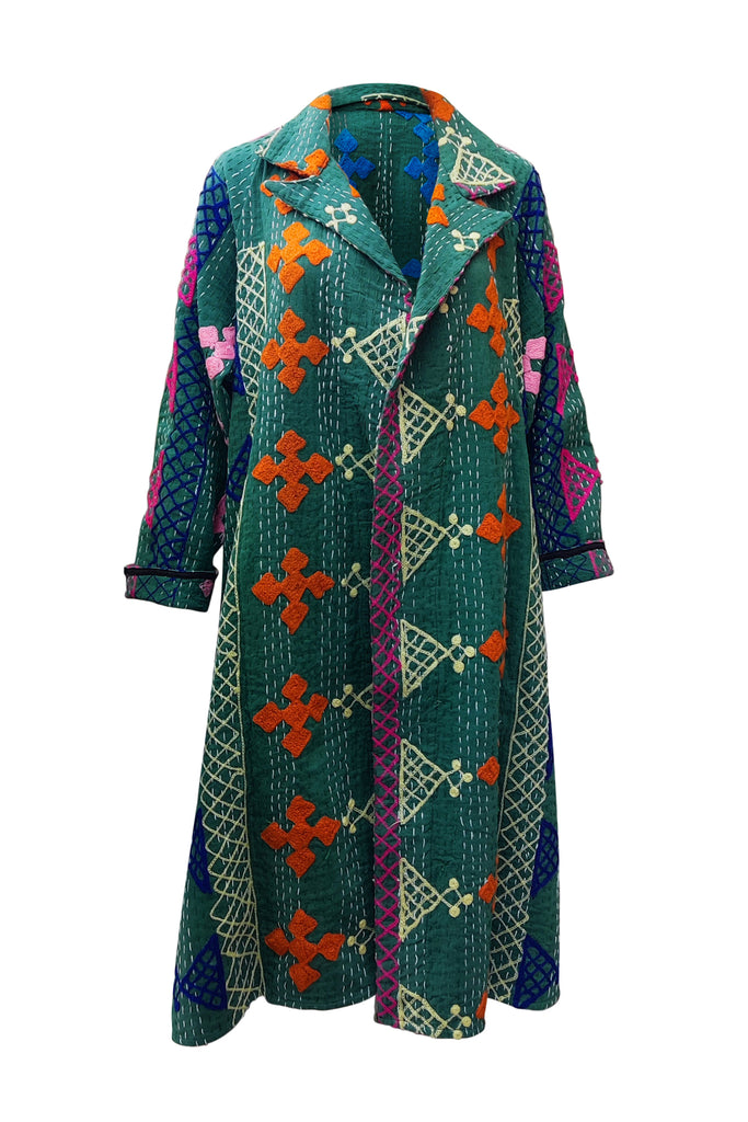 Suzani kantha duster Heritage Collection | JULAHAS